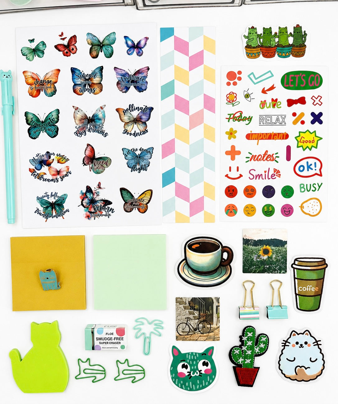 🌿 Quiet Garden – Stationery Gift Box