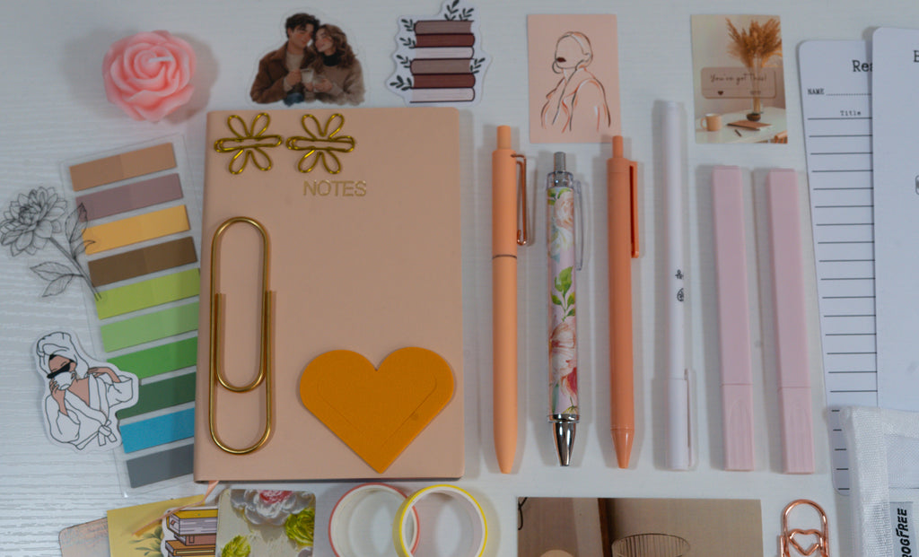 🧡 Sunset Chapters – Cozy Stationery Gift Box