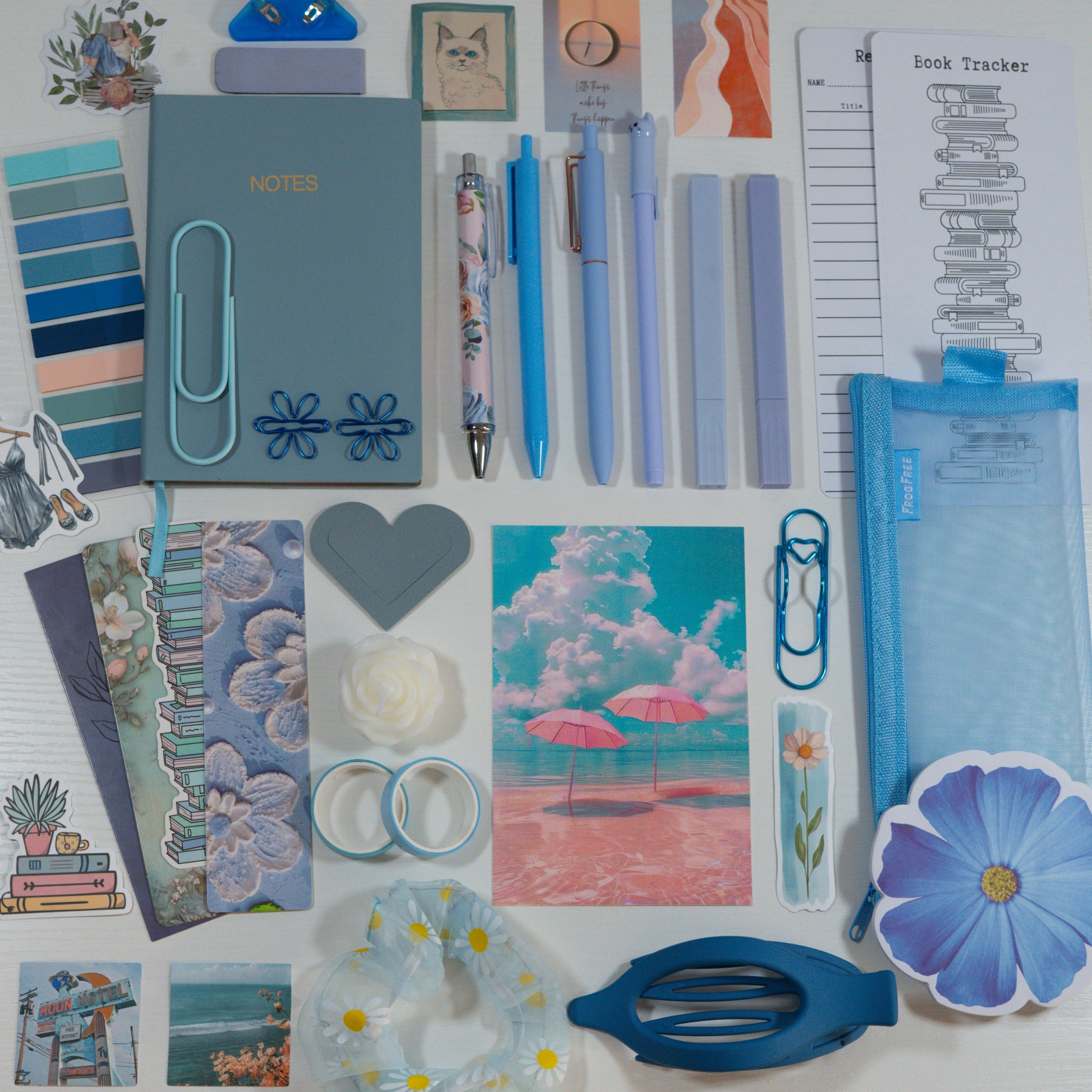 💙 Coastal Chapters – Cozy Stationery Gift Box