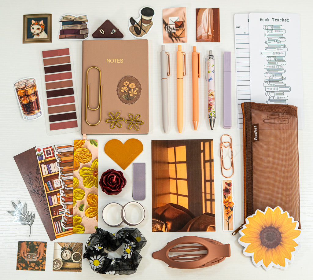 🤎 Autumn Chapters – Cozy Stationery Gift Box