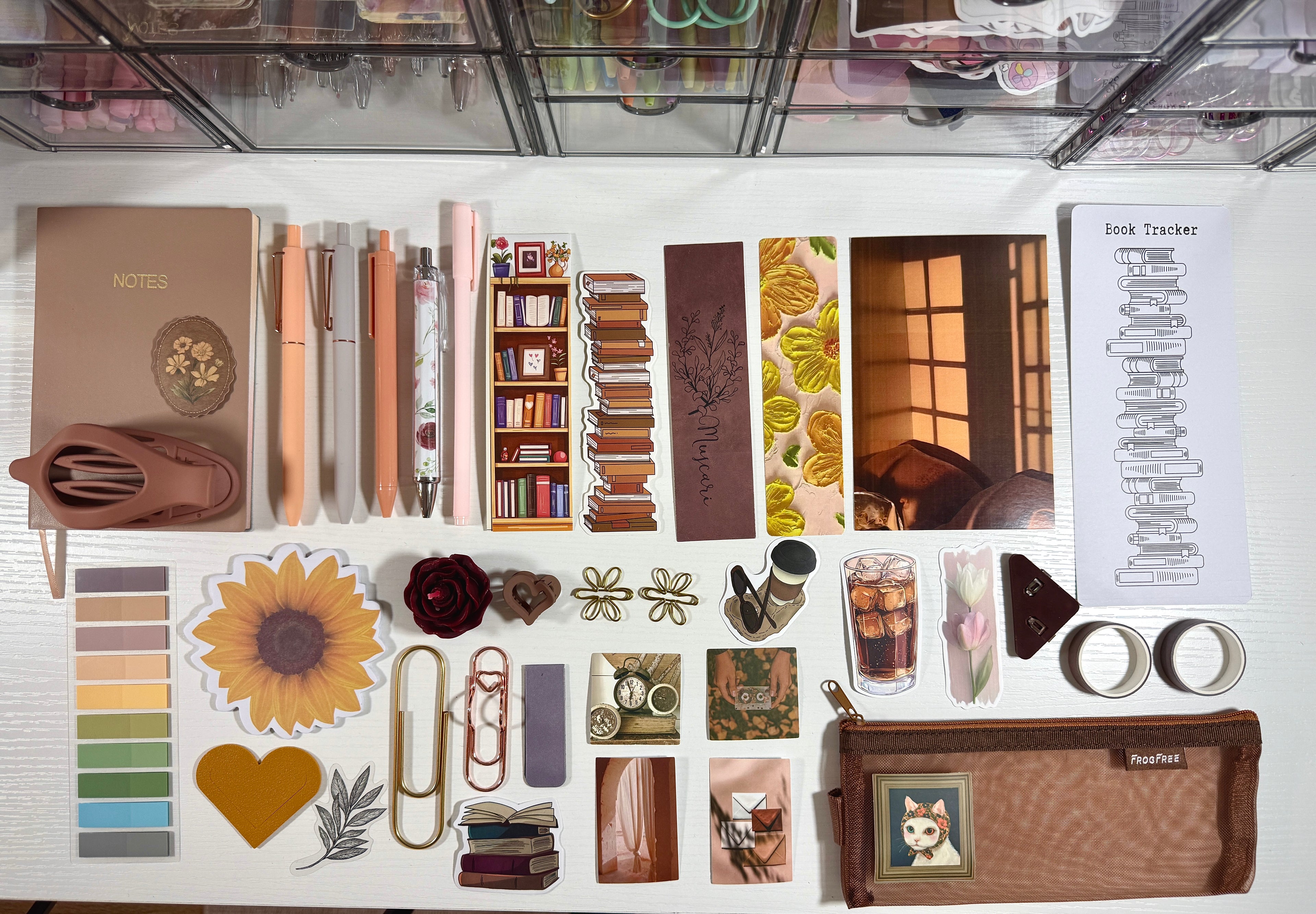 🤎 Autumn Chapters – Cozy Stationery Gift Box