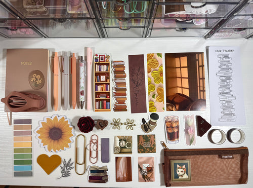🤎 Autumn Chapters – Cozy Stationery Gift Box