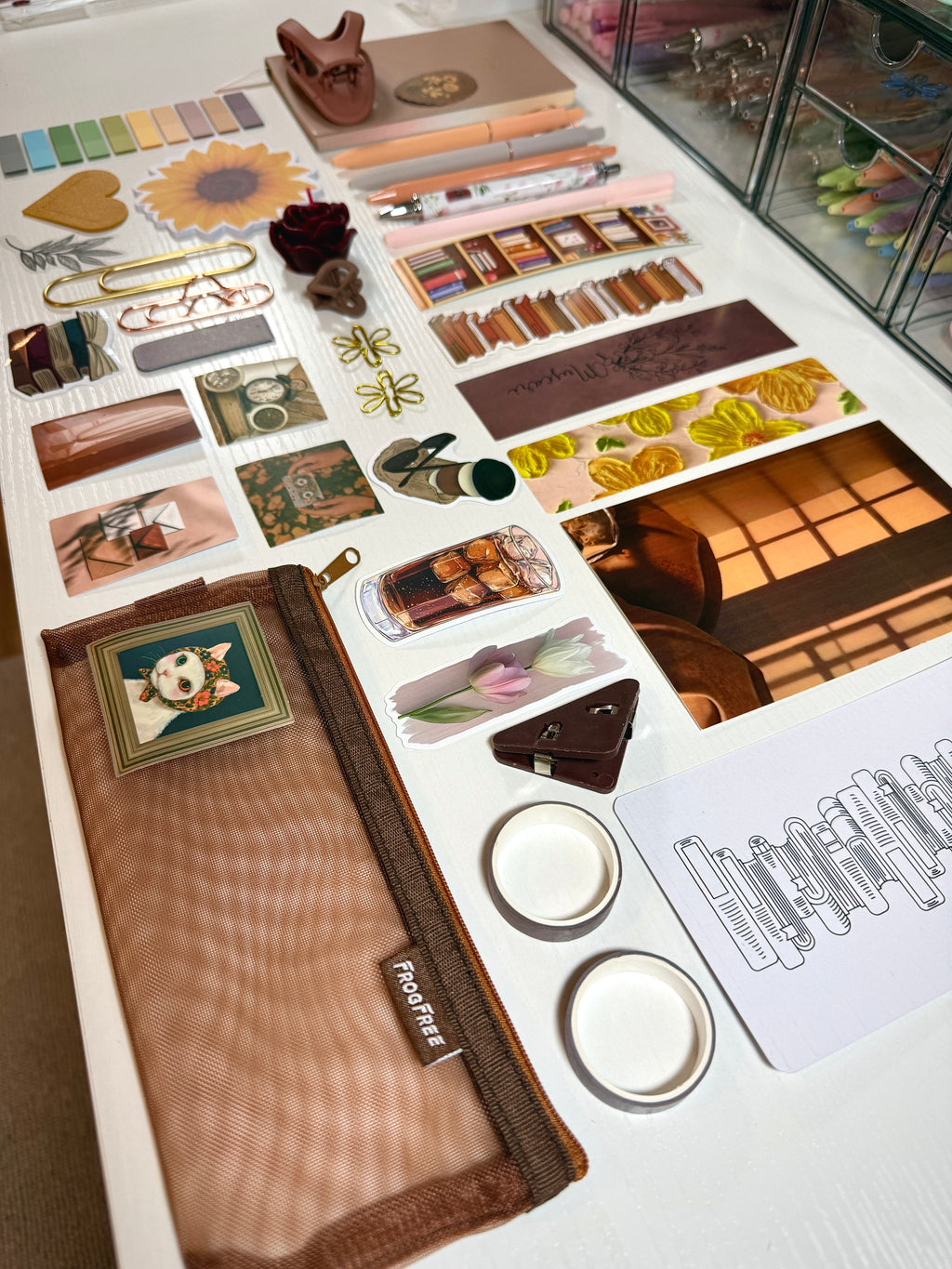 🤎 Autumn Chapters – Cozy Stationery Gift Box