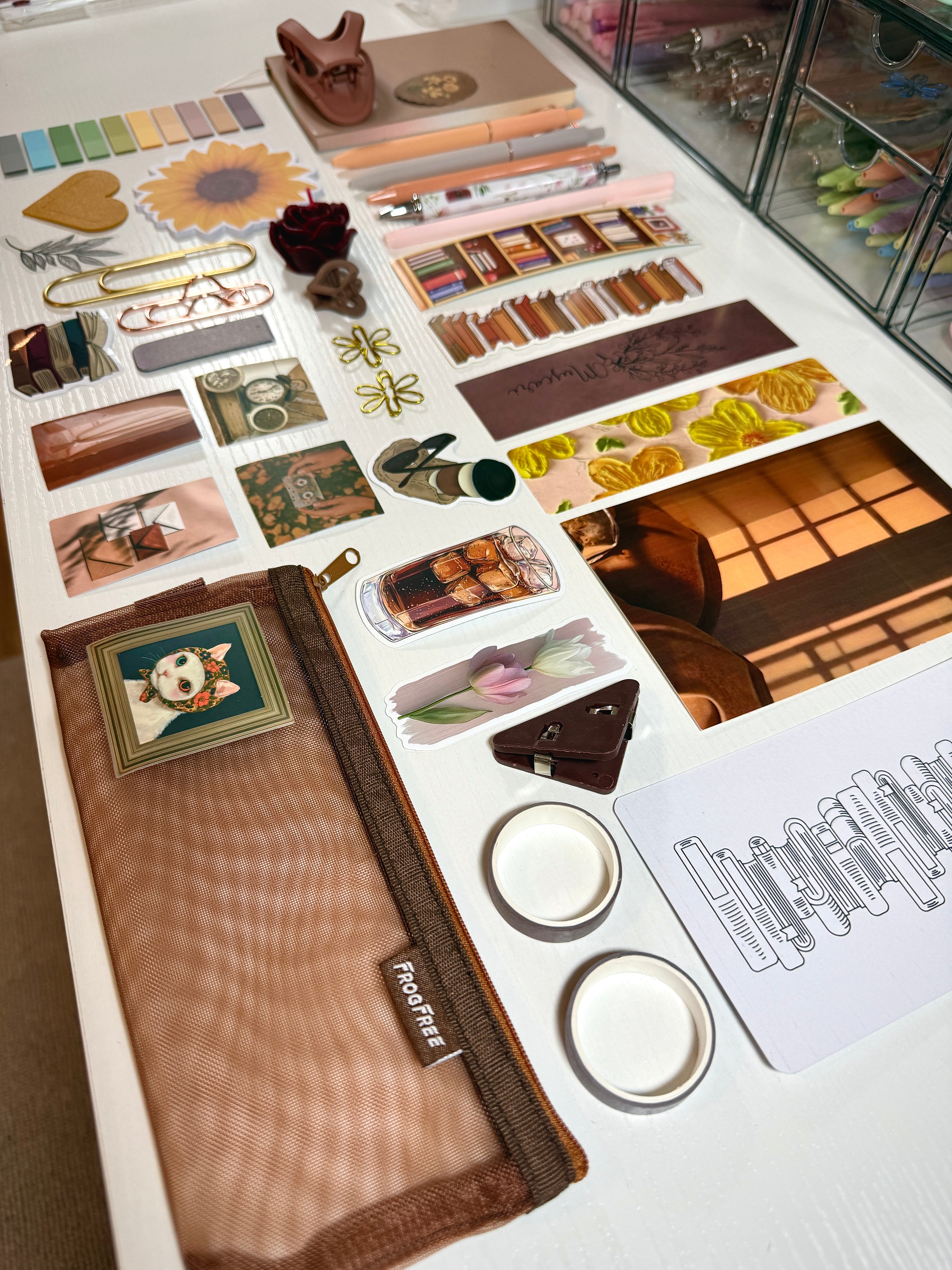 🤎 Autumn Chapters – Cozy Stationery Gift Box