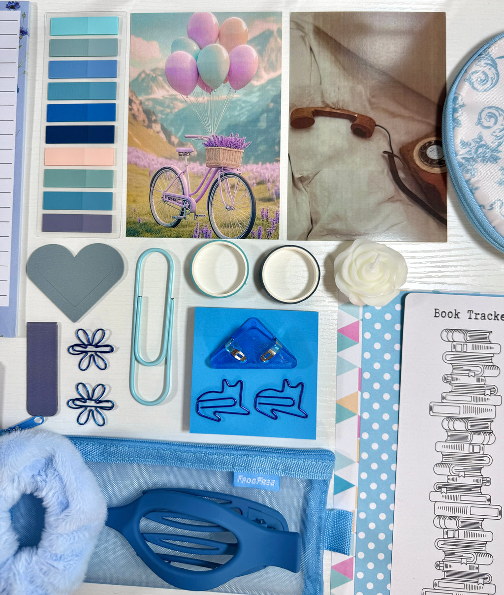 💙 Blue Chapters – Cozy Stationery Gift Box